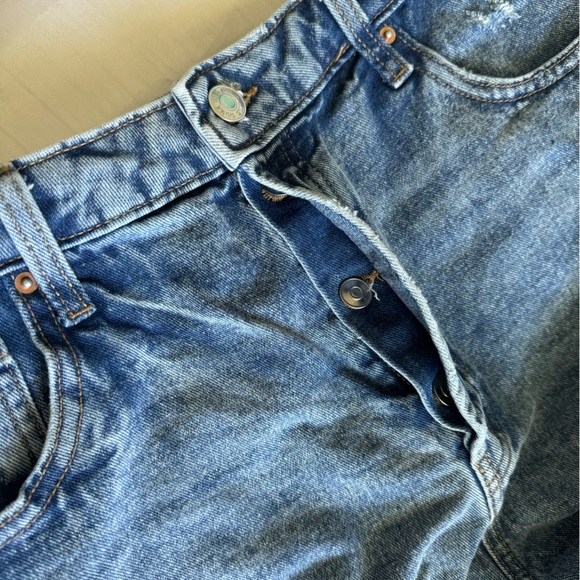 Wild Fable Denim Ripped Jean Shorts - Picture 3 of 3